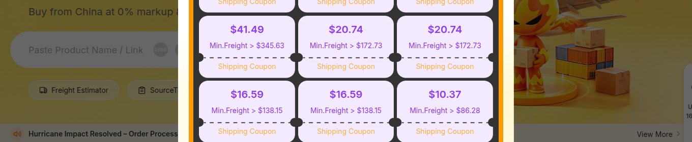 Ricerca LitBuy: Link or Keyword per incollare un link Taobao, 1688 o Weidian